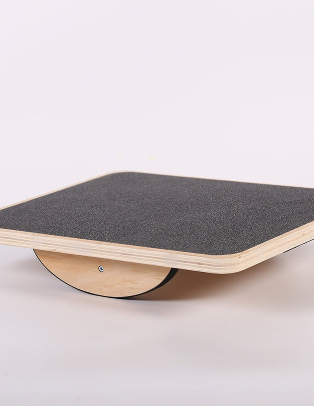 Rectangular Balance Board Wooden Fitness Equipment