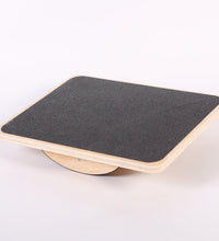 Rectangular Balance Board Wooden Fitness Equipment