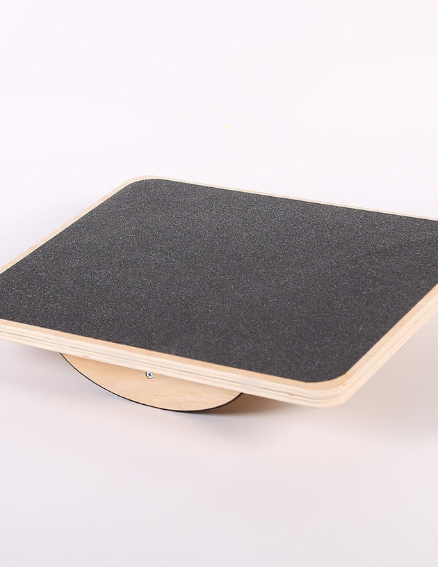 Rectangular Balance Board Wooden Fitness Equipment